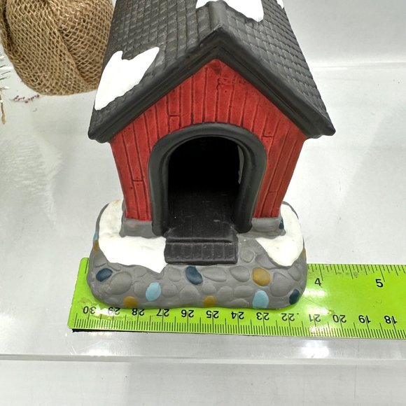 Dickens Keepsake Covered Bridge Porcelain Christmas Holiday Village Decor - Picture 10 of 11